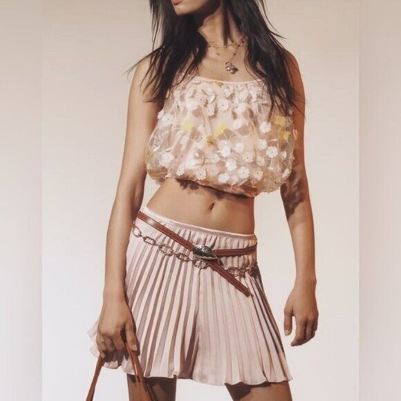 NWT Size L - Anthropologie Silky Skorts with built in shorts (NWT US$ 128) - Picture 9 of 16